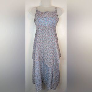 VTG Coty Paris Cottagecore Prairiecore Gardencore Coastal Countryside Dress 8